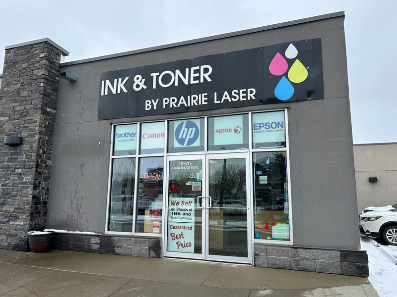 Your Ink and Toner Cartridge Store for over 15 Years in Saskatoon