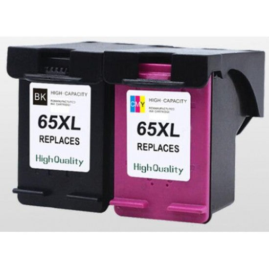 HP 65XL Black/Color Ink Cartridge Combo Compatible