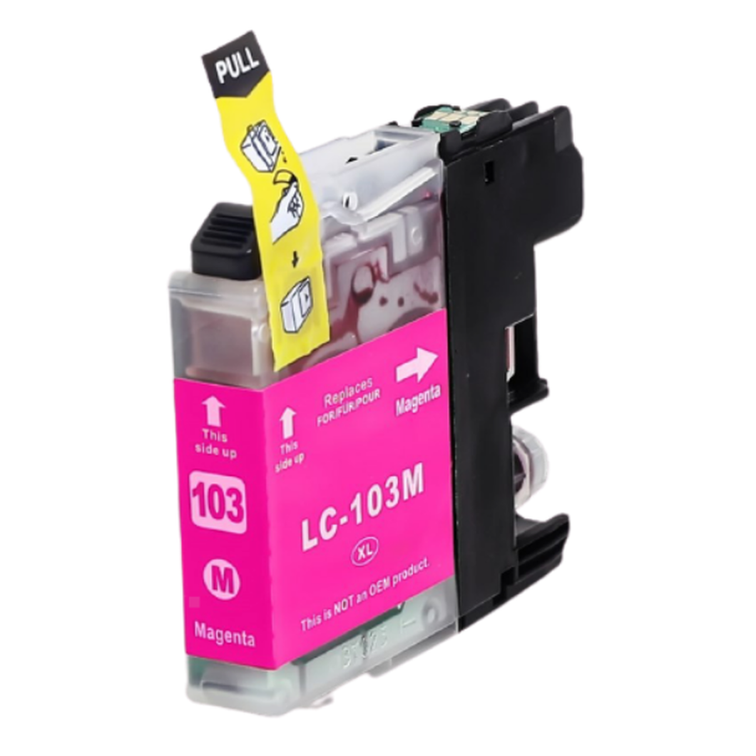 Brother LC103 Magenta Ink Cartridge Compatible