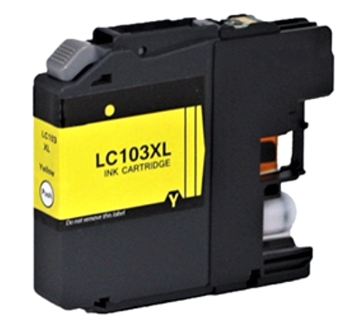 Brother LC103 Yellow Ink Cartridge Compatible