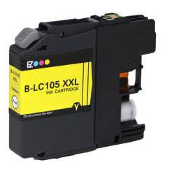 Brother LC105 Yellow Ink Cartridge Compatible
