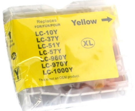 Brother LC51 Yellow Ink Cartridge Compatible