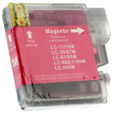 Brother LC61 Magenta Ink Cartridge Compatible